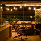 Guirnalda E27 colgante 10mts Cable Blanco