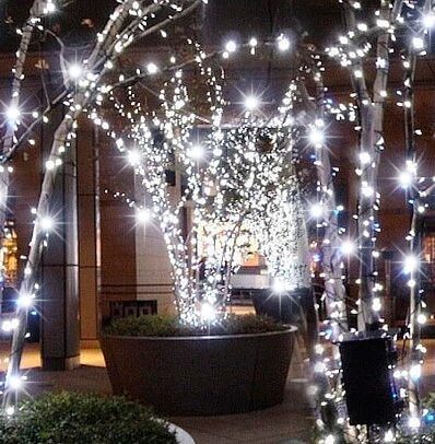 Guirnalda Led Blanco Destellos cable verde Guirnalda de luces led