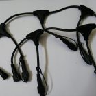 Cable unión Guirnaldas Led 1m 5 salidas