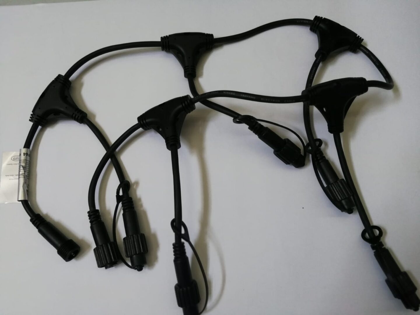 Cable unión Guirnaldas Led 1m 5 salidas