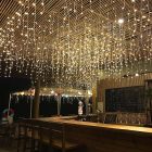 Icicle led cálido destellos 3x0,50m