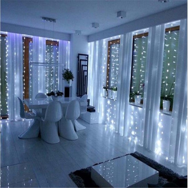 Cortina led blanco 2x1,50m Cortina led blanco 2x1,50m