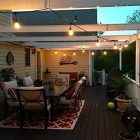 Guirnalda de luces colgantes E27 + 15 bombillas led cálido