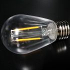 Guirnalda casquillos colgantes E27 + 15 bombillas led cálido