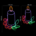 Vela luminosa LED topluz