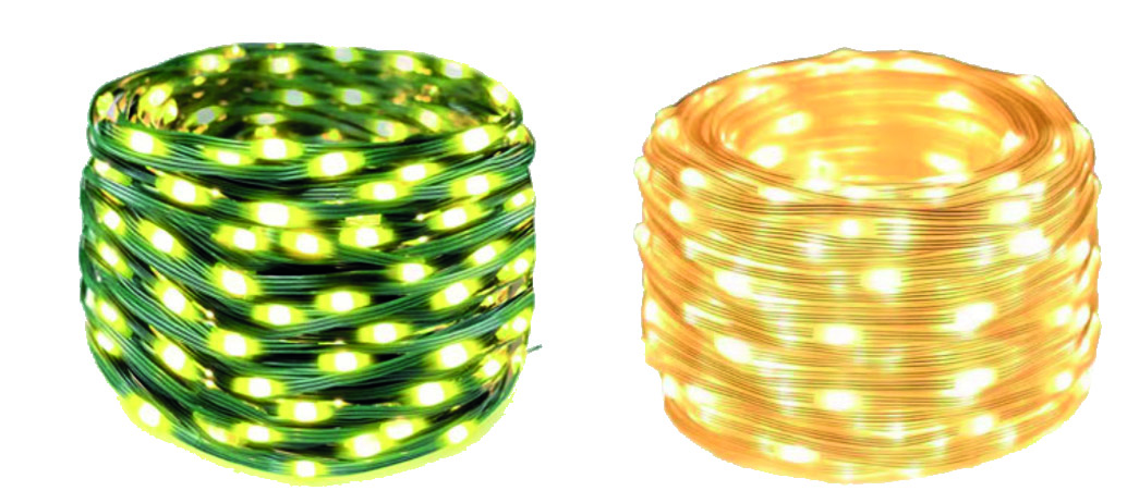 guirnalda led alambre