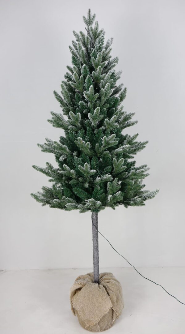 arbol de navidad nevado arbol de navidad nevado