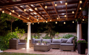 guirnaldas de luces para terrazas