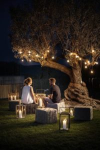 guirnalda de navidad para exteriores