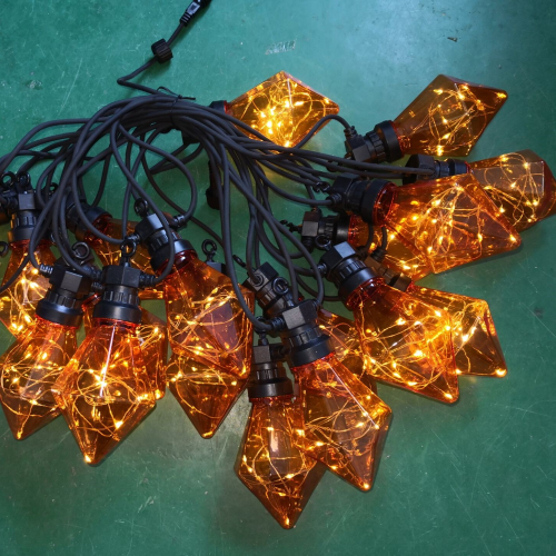 03124 500 guirnalda de bombillas LED diamante