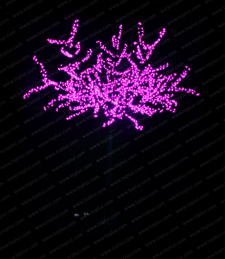 árbol led rosa árbol led rosa