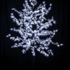 arbol led blanco