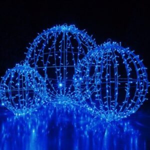 bola de luces de colores