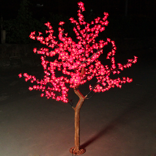 arbol led decorativo rojo arbol led decorativo