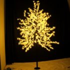 arbol led amarillo