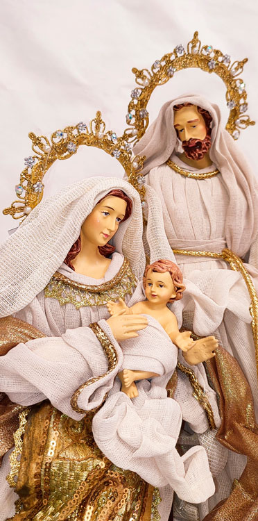 BELEN 3 FIGURAS BELEN NAVIDAD ORIGINAL