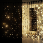 Cortina luces destellos