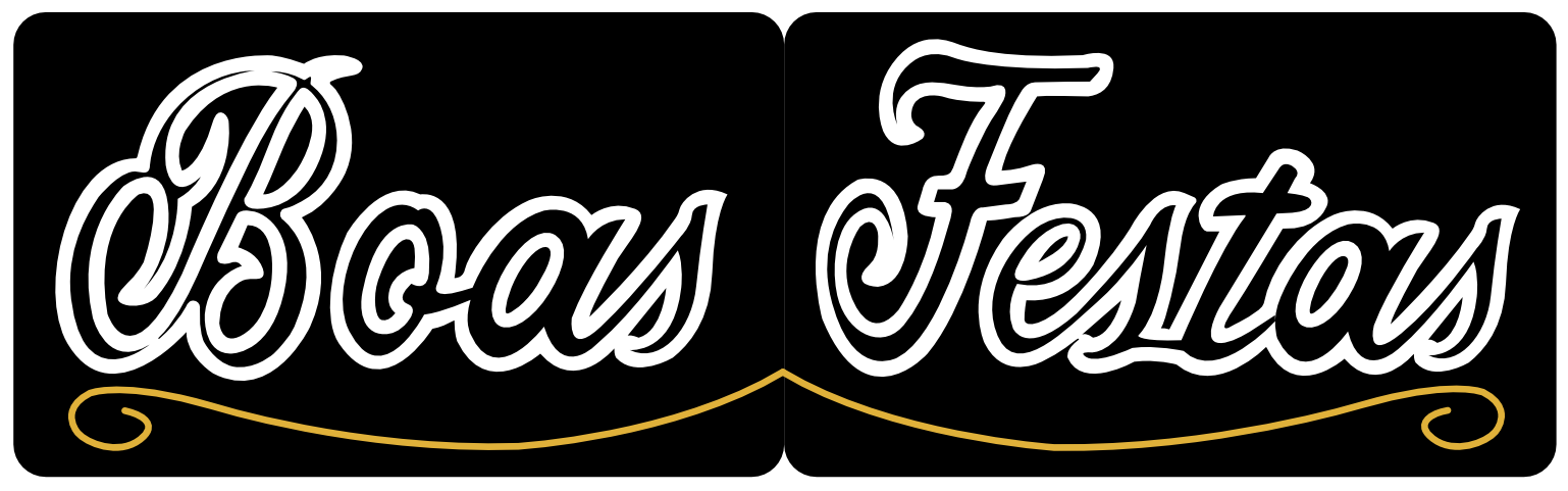 letrero boas festas boas festas led