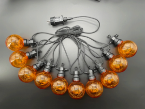 guirnalda led con bombillas de globo
