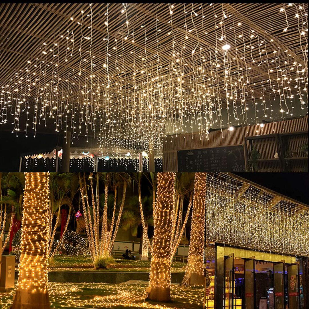 decoracion luces led de Naviad