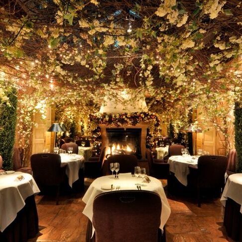 guirnalda led dorado