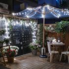 guirnalda de luces blanco