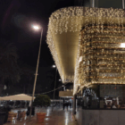 Cortina led 4m alto cálido topluz