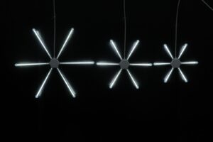 estrellas led meteoritos