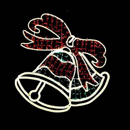 CAMPANAS LED figuras festivas