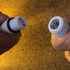 un tramo de guirnaldas y cortinas LED topluz