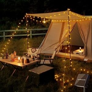 Iluminación Led en un camping