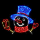 figuras exterior navidad muñeco de nieve