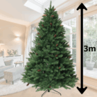 Árbol de Navidad 300cm TOP LUZ 500x500