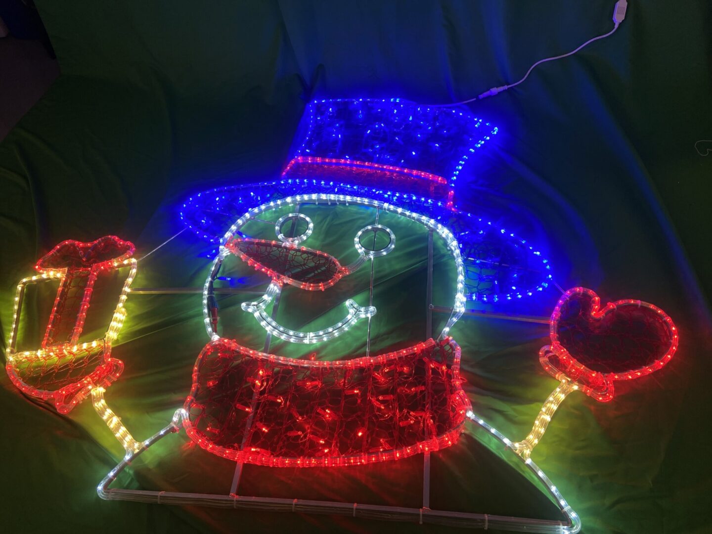 FIGURAS NAVIDAD MUÑECO DE NIEVE