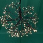 figuras colgantes flor negra