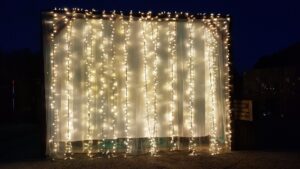 cortina de luces led 