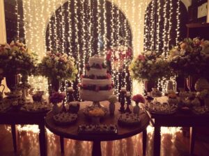 cortina de luces para bodas