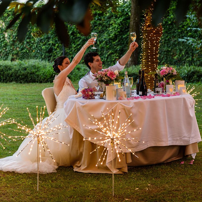 Cómo decorar tu Boda con Luces LED sin gastar una fortuna