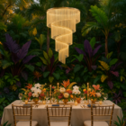 led colgantes con cadenas