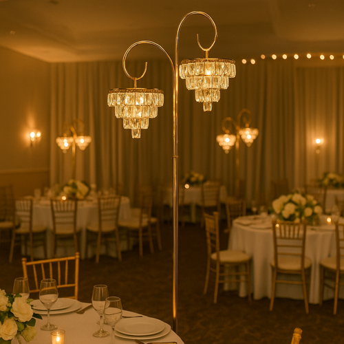 lampara gala dorado salon