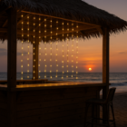 cortina led solar 2x1m