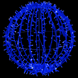 esfera 3d plegable bola led navideña 12048