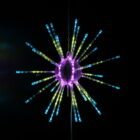 estrella led fuegos artificiales