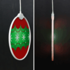 Bola LED de Navidad 2D topluz