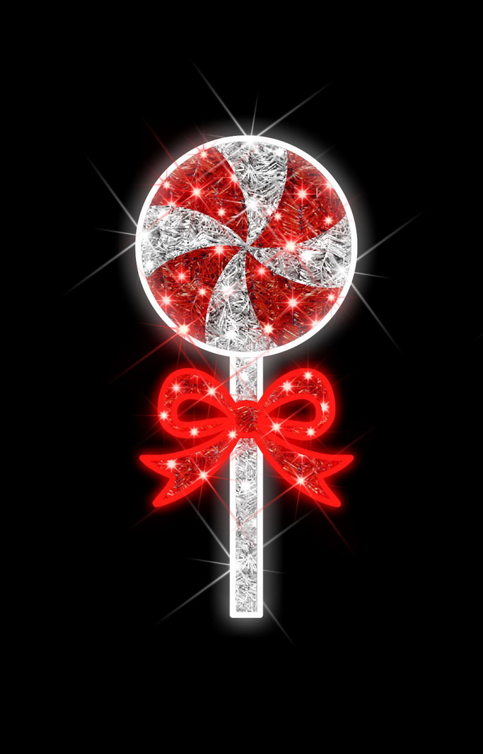 Figura navideña piruleta Figura navideña piruleta