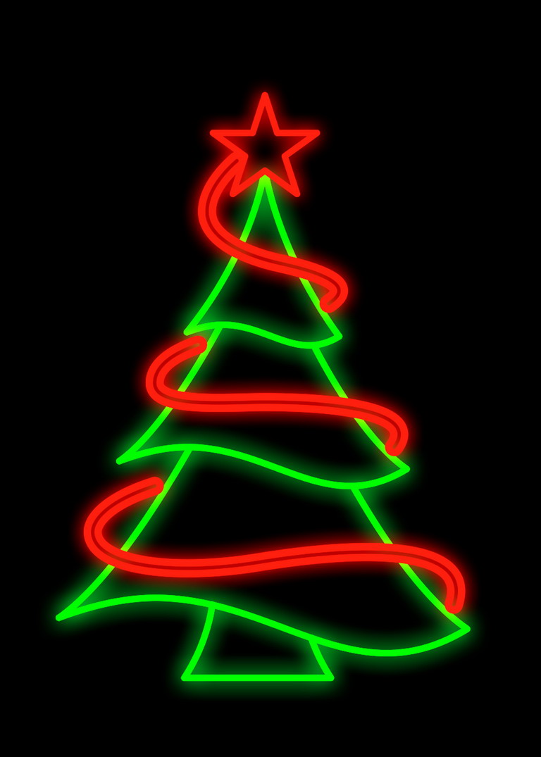 Figuras navidad abeto verde y rojo Figuras navidad abeto verde y rojo