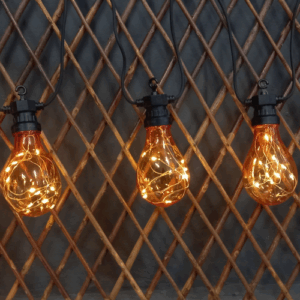 guirnalda de bombillas dorado topluz